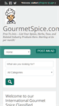Mobile Screenshot of gourmetspice.com